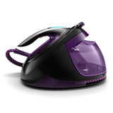 Philips PerfectCare Elite Plancha Vertical Vapor - 2700 W, 520 g De Vapor, 7,5 Bares, Tecnología OptimalTEMP, Modo ECO, T-ionicGlide, Azul/Blanco (GC9635/20)