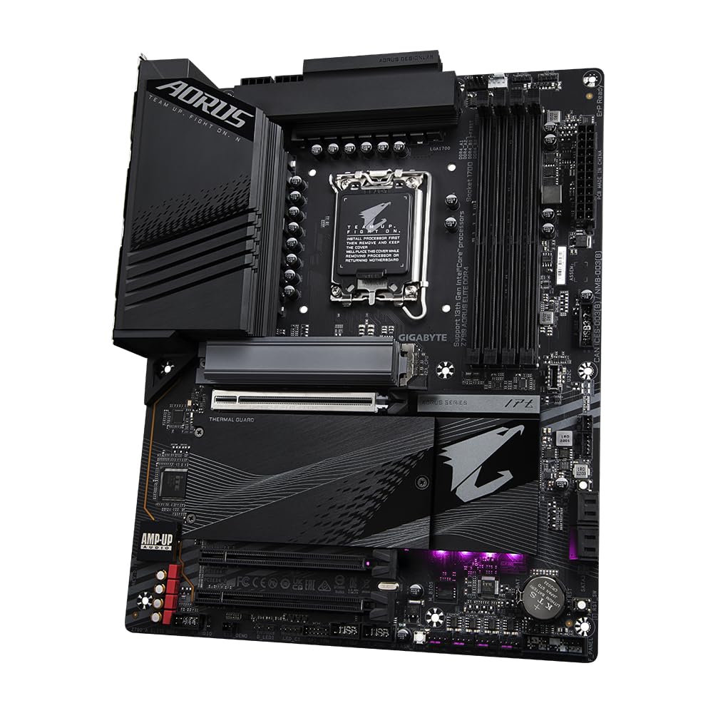 GIGABYTE Z790 AORUS Elite DDR4 Placa Base - Compatible con procesadores Intel Core 14th Gen CPUs, 16+1+2 Phases Digital VRM, up to 5333MHz DDR4 (OC), 4xPCIe 4.0 M.2, 2.5GbE LAN, USB 3.2 Gen 2x2