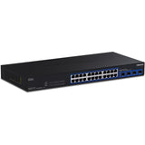 TRENDnet, TEG-S50284, conmutador multigigabit de 28 Puertos, 24 Puertos RJ45 de 2,5 GB, 4 Puertos SFP+ de 10 GB