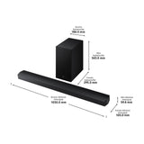 Samsung Barra de Sonido HW-B750F/ZF con Dolby Digital 5.1ch, Q-Symphony, Modo de Juego, conexión múltiple Bluetooth