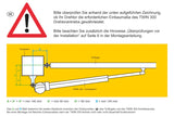 Schellenberg 60820 Motor de Puerta batiente Twin 300, Incl. 2 mandos a Distancia, Ancho máximo 2,5 m por Hoja, Gris