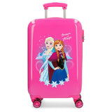 Disney Frozen Dream of Magic Maleta de cabina Rosa 37x55x20 cms Rígida ABS Cierre combinación 32L 2,5Kgs 4 ruedas dobles Equipaje de Mano