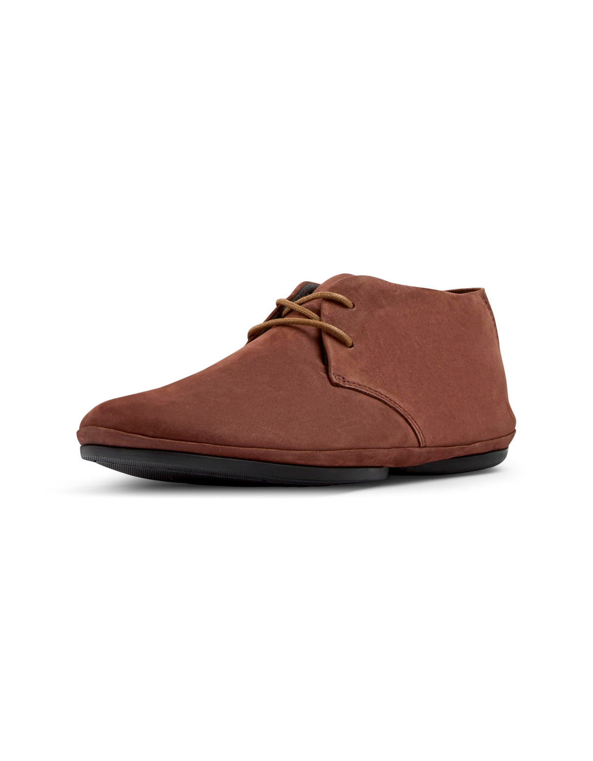 Camper Right Nina K400221, Botines con Cordones Mujer, Marrón Medio 037, 39 EU