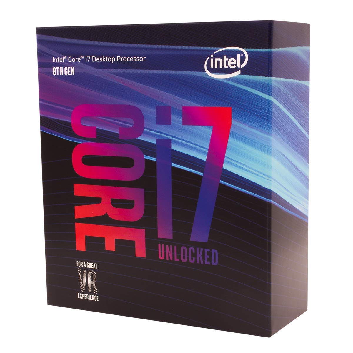 Intel Pentium Core i7-8700K - Procesador ( 8ª Generación de Procesadores Intel Core i7, 3.7 GHz, 12 MB Smart Cache, PC, 14 nm, 8 GT/s), Plateado