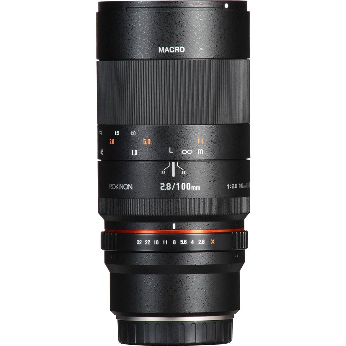 Rokinon Teleobjetivo Macro de Marco Completo F2.8 ED UMC de 100 mm para cámaras Olympus y Panasonic Micro Cuatro Tercios Intercambiables