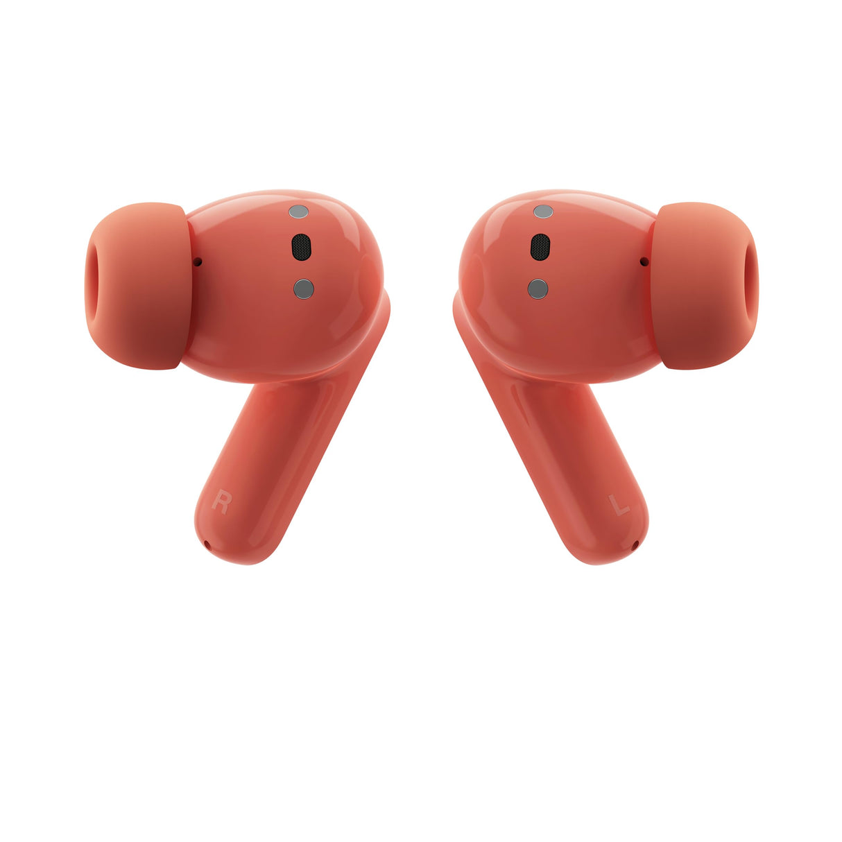 Motorola Moto Buds, Auriculares inalámbricos, Sonido inmersivo con Dolby Atmos, reducción de Ruido, autonomía de 42 Horas, 3 micrófonos, Pesca [Versión Francesa]