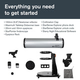 Celestron 22482 StarSense Explorer 150 mm Telescopio Dobsoniano de Mesa Compatible con Aplicaciones para teléfonos Inteligentes Funciona con la aplicación StarSense: Compatible con iOS/Android