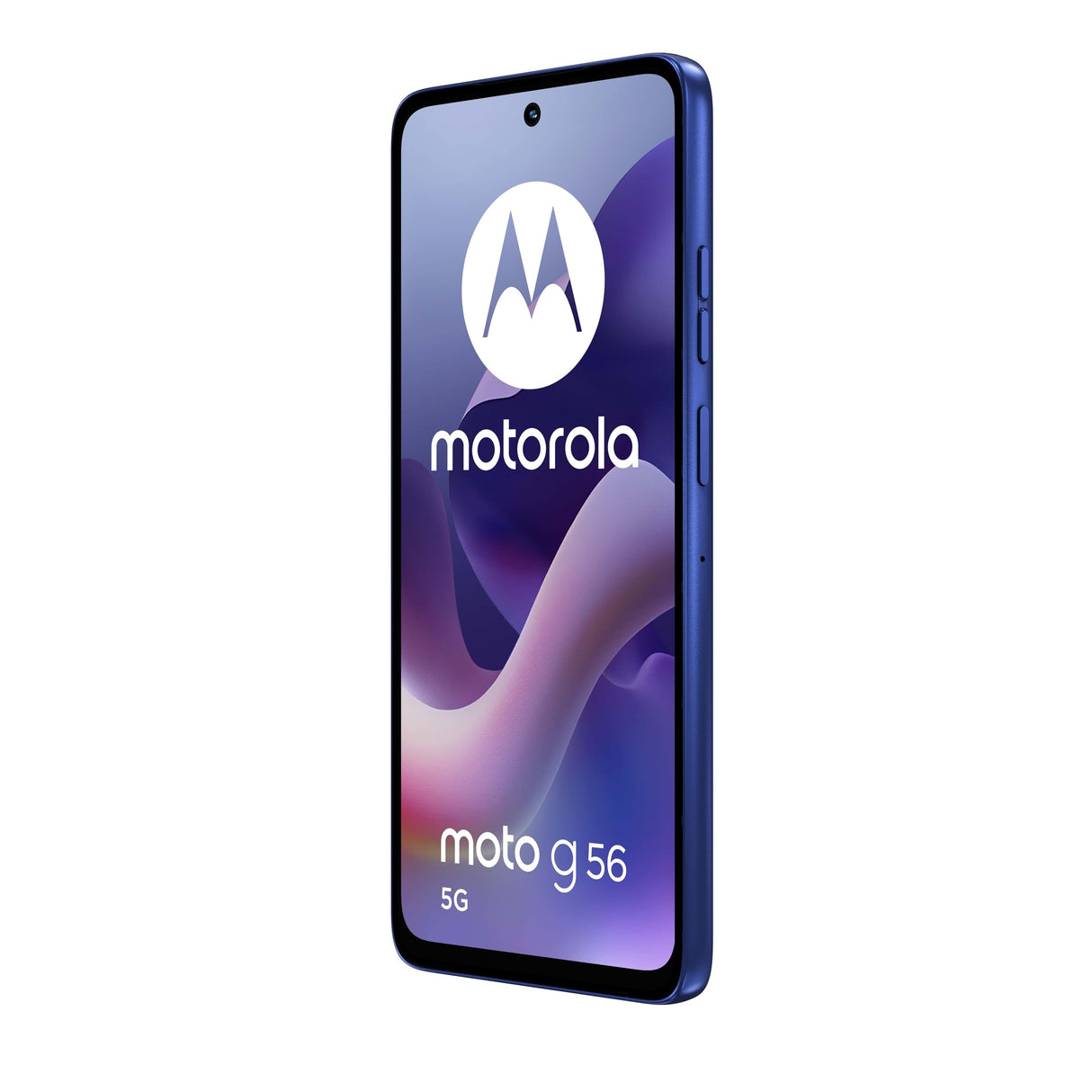 Motorola Moto G56 5G 8/256 GB, cámara de 50 MP + Sensor antiparpadeo, Pantalla de 6,72 Pulgadas FHD+ 120 Hz, batería 5200 mAh, MediaTek Dimensity 7060, Android 15, Pantone Dazzling Blue