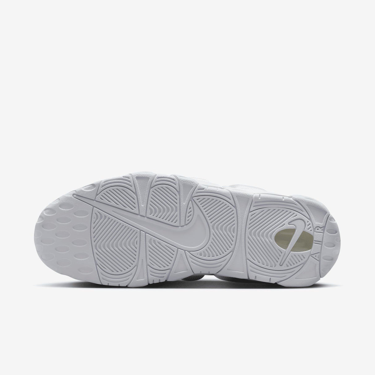 Nike Air More Uptempo Low, Sneaker Hombre, White, 43 EU