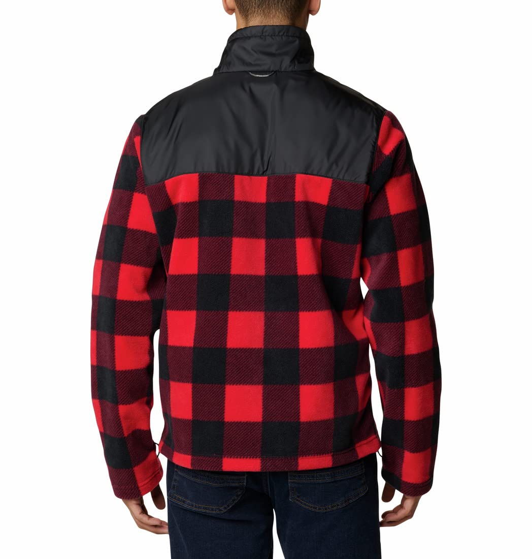 Columbia Bugaboo Fleece Interchange Jacket, Chaqueta De Invierno 3 En 1 para Hombre, Black, Talla L