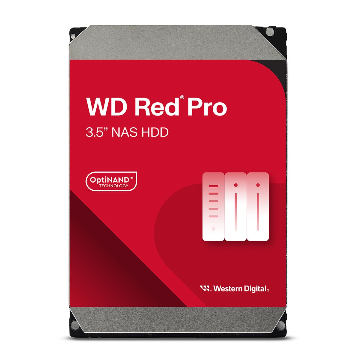 WD Red Pro 26TB NAS Disco Duro Interno 3,5" – 7200 RPM Clase, SATA 6Gb/s, CMR, 512MB Caché