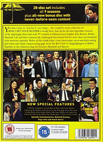 How I Met Your Mother Seasons 1-9 DVD [English] [Reino Unido]