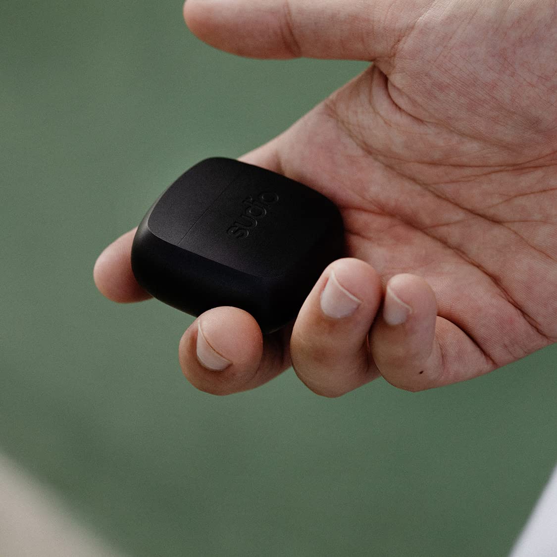 Sudio N2 Midnight Black - True Wireless Bluetooth Open Earbuds,Multipoint-Connection,Micrófono Integrado para Llamadas, 30 Horas de batería con Funda de Carga, IPX4 Resistente al Agua, USB-C y Carga