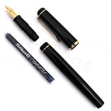 Pelikan Classic 200 820660 - Pluma estilográfica (punta media), color negro