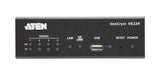 ATEN VK224 60661R - Caja de ampliación Serie RS232 de 4 Puertos para Unidad de Control de Agua VK2100, Color Negro