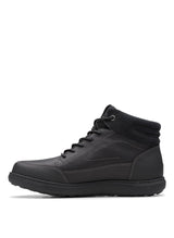 Clarks Mapstone HiGTX, Botas de Moda Hombre, Black WLined Lea, 42.5 EU