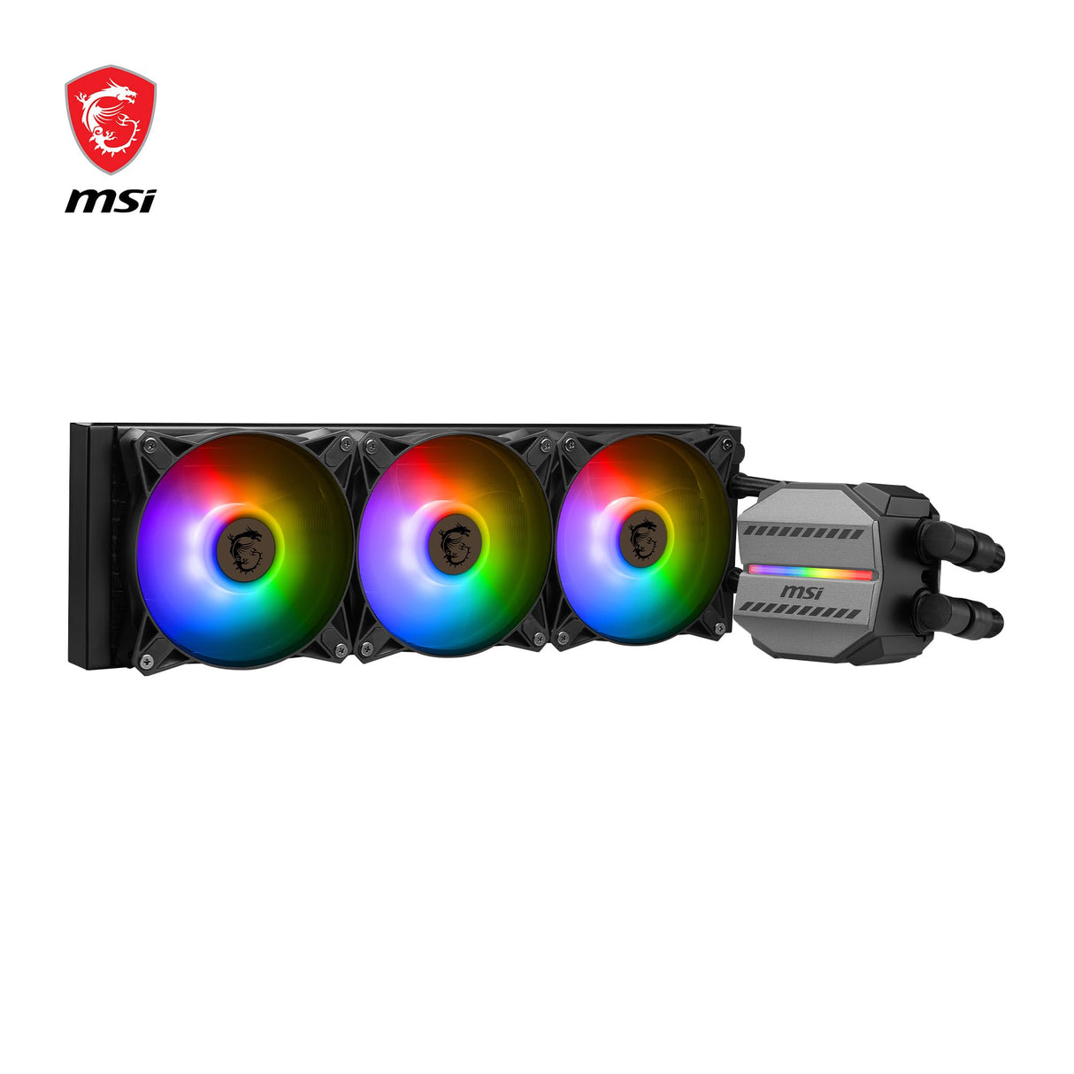 MSI MAG CORELIQUID M360 AIO CPU Refrigeración líquida - 12 vías Split-Flow de refrigeración por agua, tubos a prueba de evaporación, Soporta socket mainsteam como AM5 y 1700.