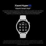 XIAOMI Watch S4, Versión Bluetooth, Modo Deportivo Profesional avanzado, Bisel de Cambio rápido 2.0, Pantalla AMOLED 1.43 Pulgadas Circular, Monitor Frecuencia Cardíaca y Sueño, Plata