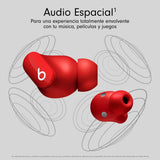 Beats Studio Buds – Auriculares intraurales Totalmente inalámbricos con cancelación del Ruido – Auriculares Bluetooth Resistentes al Sudor, compatibles con Apple y Android – Rojo