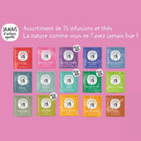 Senya Set Máquina de té, tetera eléctrica roja Tea Time & el Cofre Degustación que comprende 72 bolsitas-Les 2 Marmottes