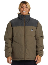 Quiksilver Wild Mountain Jacket Chaqueta, Canteen, Estándar para Hombre