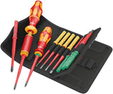 Wera 05006609001 Kraftform Kompakt VDE 16 Torque 1,2-3,0 Nm extra slim 1 Tool Finder, 16 piezas