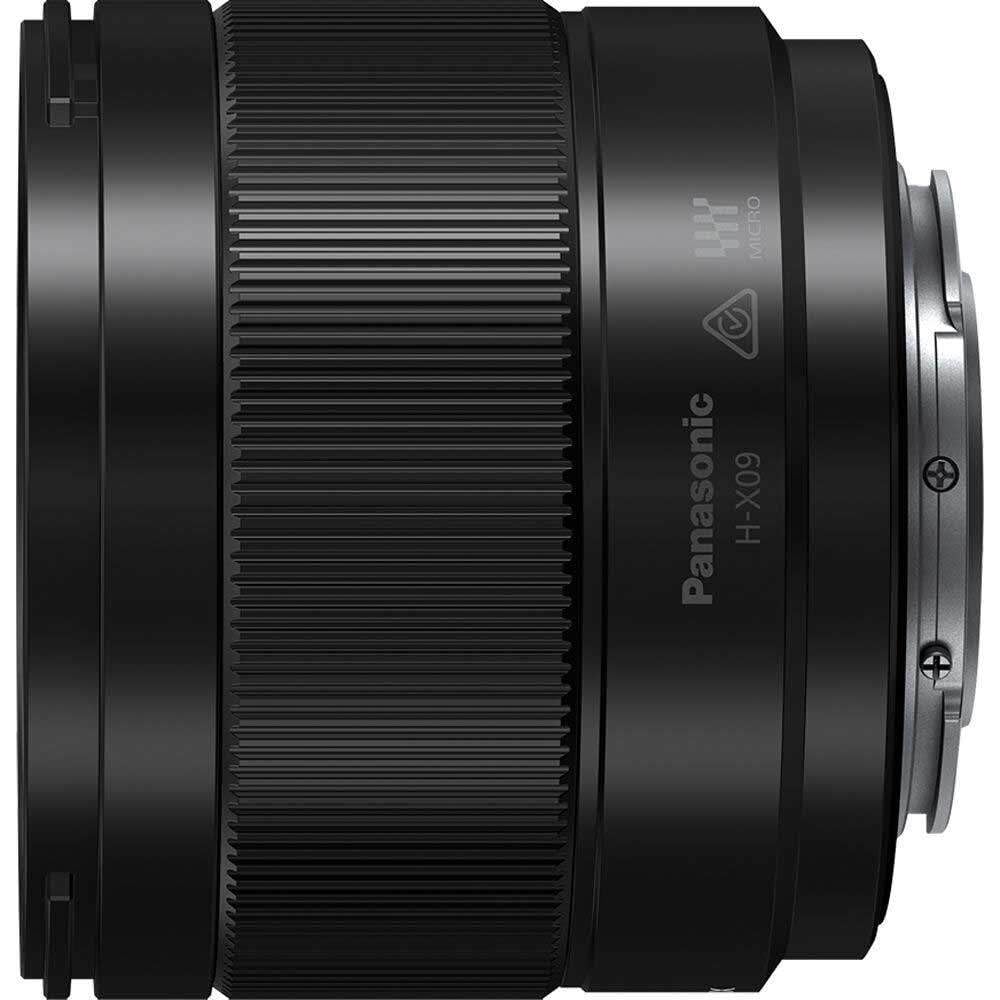 Panasonic Objectif Lumix G 9 mm Leica f/1.7 DG Summilux Micro 4/3 H-X09E, Negro