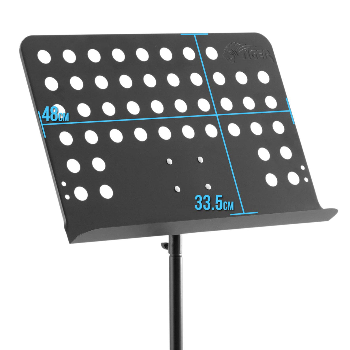 Tiger Orchestral - Soporte para música, negro