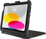 Otterbox Achiever Series Keyboard 360 para iPad 10.ª Gen 2022, 11.ª Gen 2025 (A16), Funda Protectora con Español QWERTY Teclado, Probada según Normas Militares, Negro, Sin Caja Retail