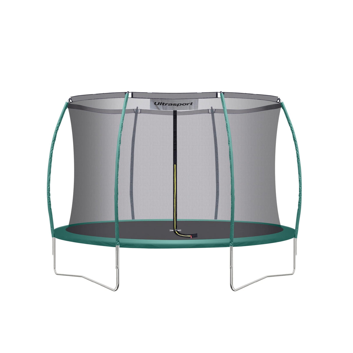 Ultrasport Deluxe Cama Elastica Niños Exterior 244 cm hasta 100 kg con Red de Seguridad, Acolchado I Camas Elasticas, Trampolin, Colchoneta Elastica, Trampolines para Niños