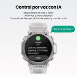 Amazfit T-Rex 3 Outdoor Smartwatch 48mm Pantalla AMOLED, Mapas & Navegación Offline, 6 Sistemas de Satélite GPS Doble Banda, 27 Días de Duración de Batería, Pago NFC, 170 Modo Deportes de Aventura