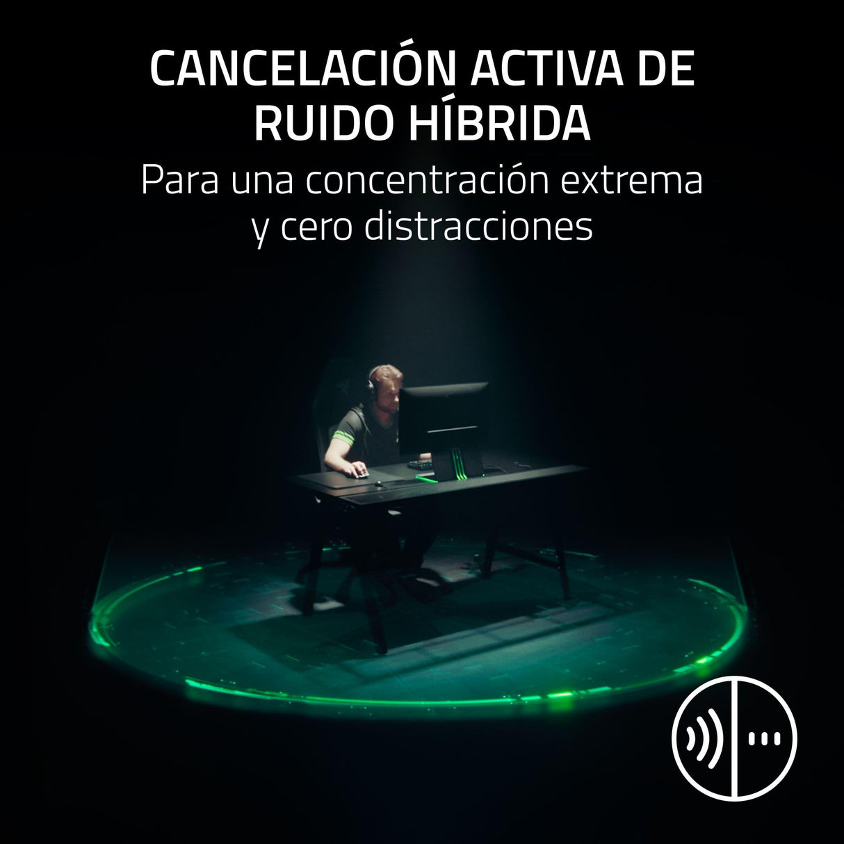 Razer BlackShark V3 Pro Xbox S|X - Auriculares e-Sports inalámbricos con ANC - Cancelación Activa del Ruido - Controladores Triforce de 50 mm - HyperSpeed 2,4 GHz & Bluetooth - Xbox/PC | Negro