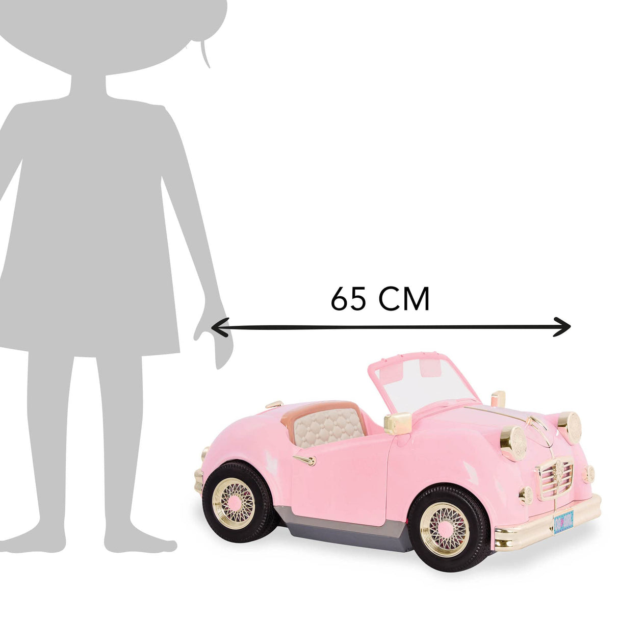 Our Generation BD67051Z - Coche retro para muñecas
