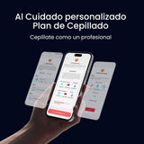Cepillo eléctrico Oclean X Elite 10, AI cepillado personalizado，Pantalla táctil con seguimiento de 12 áreas, 40°de oscilación, 5 Modos, Temporizador, 40 Días, Pronóstico del tiempo, IPX7, Negro