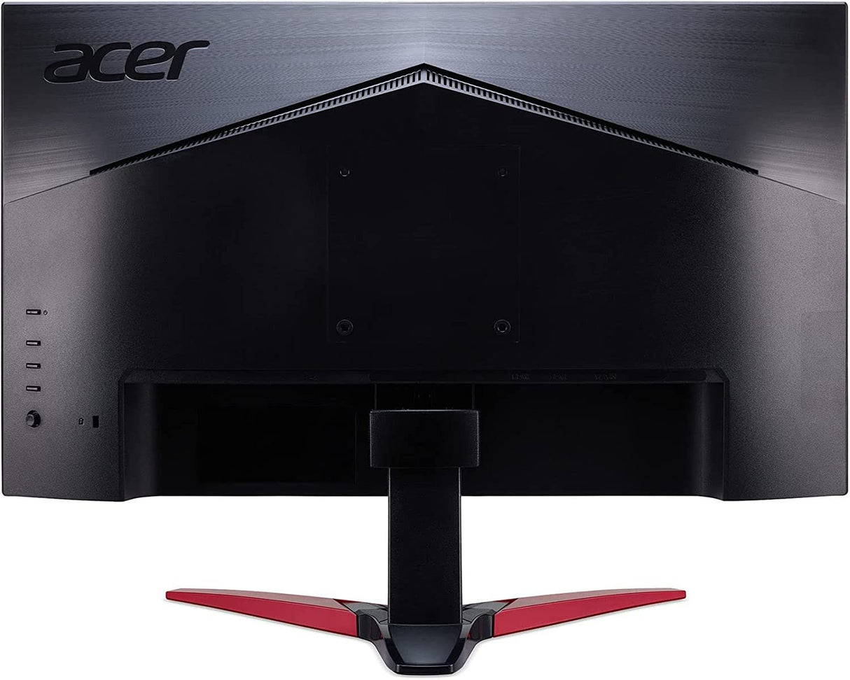 Acer Nitro KG241YA - Monitor Gaming de 24" Full HD 75 Hz (1920x1080, 16:9, 250 Nits, Tiempo de Respuesta 1 ms VRB, AMD FreeSync, ZeroFrame, HDMI, VGA), Monitor PC Color Negro