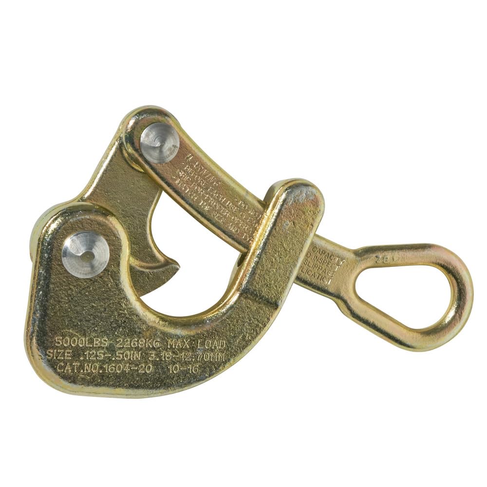 Klein Tools 1604-20 Haven's Grip para cable de cable Messenger y Guy, dorado, diámetro del cable de 0.125 pulgadas a 0.50 pulgadas