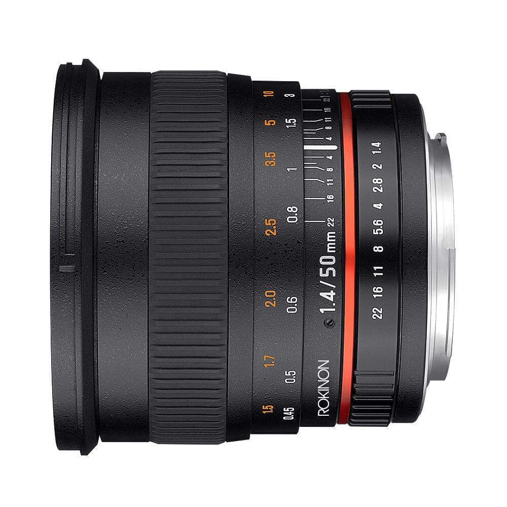 Rokinon Lente F1.4 de 50 mm para Sony E