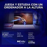 Lenovo Legion 7 Gen 10 – Portátil Gaming IA 16" OLED (Intel Core Ultra 9 275HX, NVIDIA GeForce RTX 5060, 32 GB RAM, 1 TB SSD, 240 Hz, Wi-Fi 7, Sin Sistema Operativo) QWERTY RGB Español - Blanco
