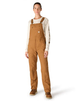 Carhartt Mono de trabajo en lona Rugged Flex, Loose Fit Para Mujer, Carhartt Brown, S