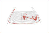 KS Tools 140.2360 Desmontador de parabrisas universal para un solo operario, 5 pzs