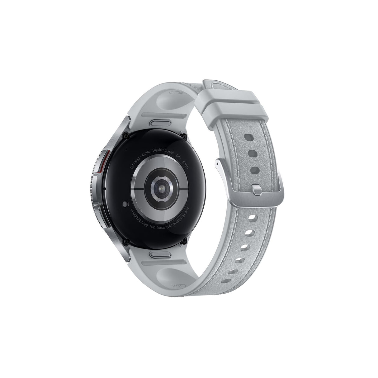 Samsung Galaxy Watch6 Classic Bluetooth, 47 mm + Correa de recambio - Smartwatch, Control de Salud, Seguimiento Deportivo, Batería de Carga Rápida, Plateado (Versión Española)