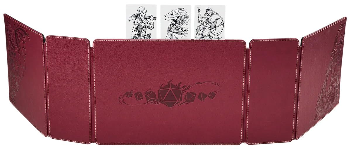 Dragon Shield Game Master Companion-Blood Red, Multicolor (Arcane Tinmen 226582)