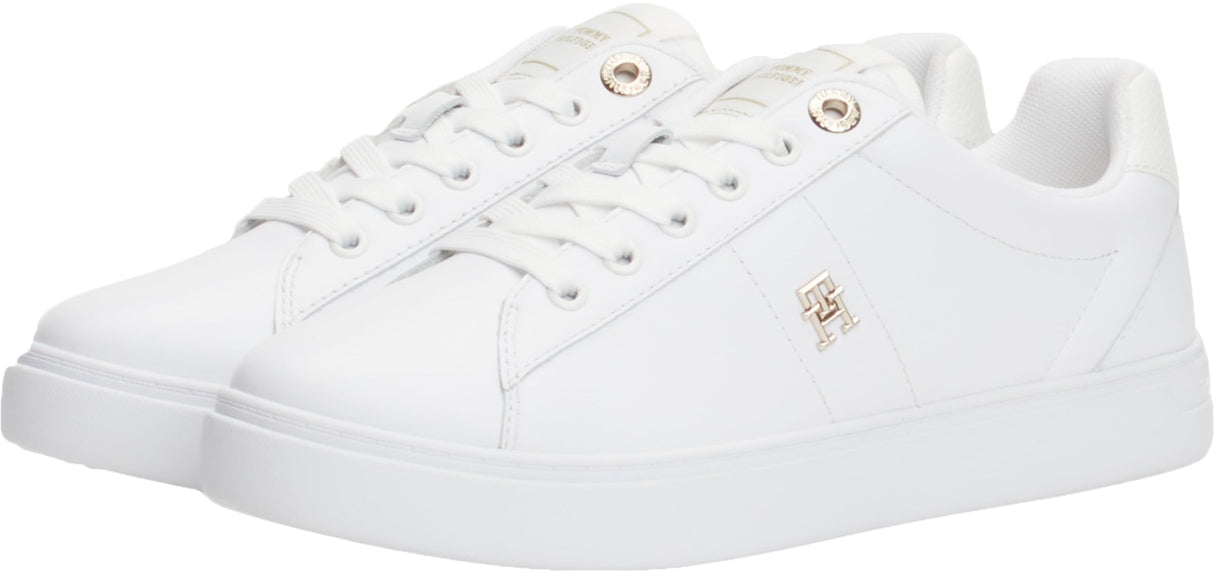 Tommy Hilfiger Fw0fw09073, Zapatillas Mujer, White (White), 38 EU