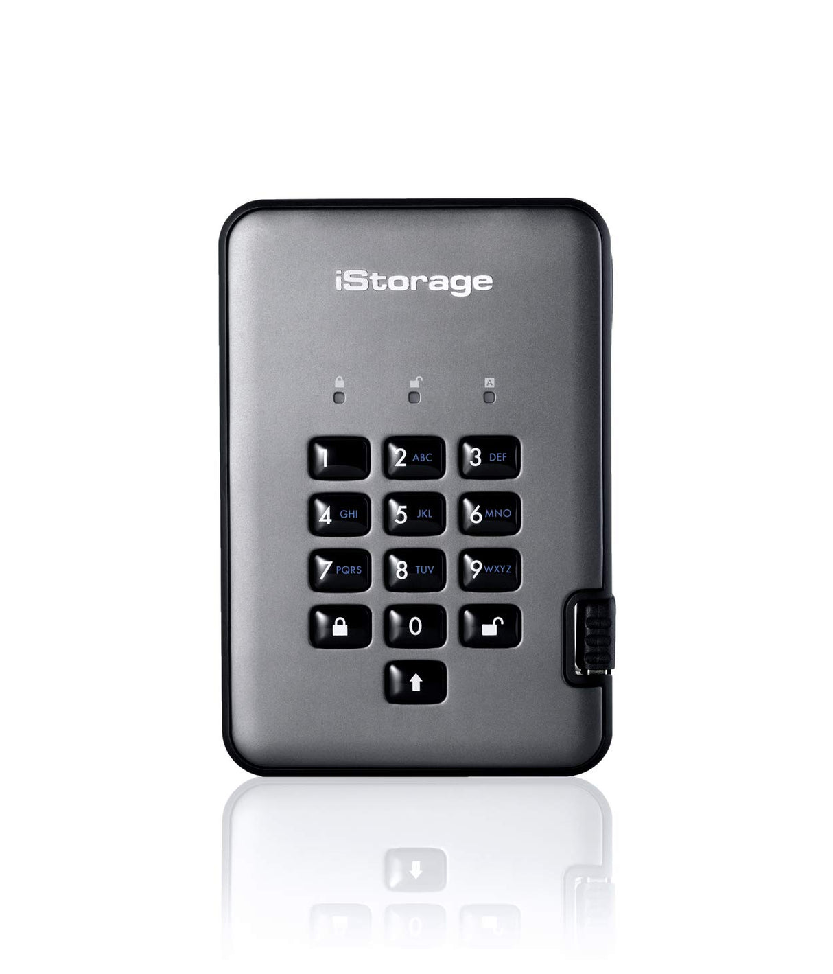 iStorage diskAshur PRO2 SSD 16TB | Disco Duro de Estado Sólido | FIPS Nivel 2 | Resistente al Polvo/Agua | Cifrado Hardware. IS-DAP2-256-SSD-16000-C-G