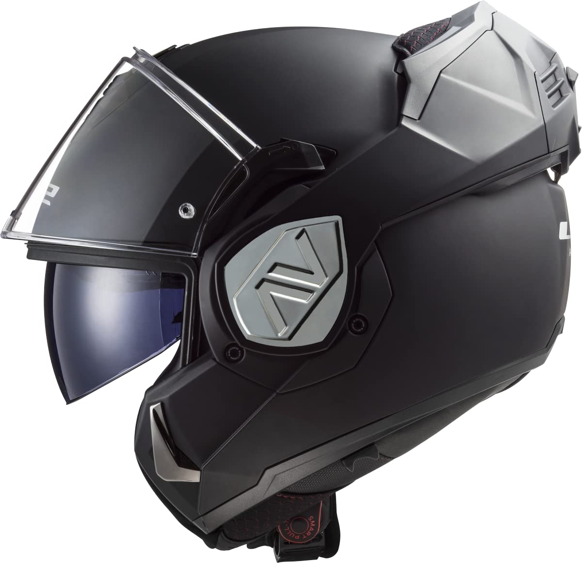LS2, Casco Moto Modular ADVANT SOLID Matt Black, L