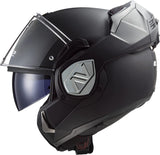 LS2, Casco Moto Modular ADVANT SOLID Matt Black, L