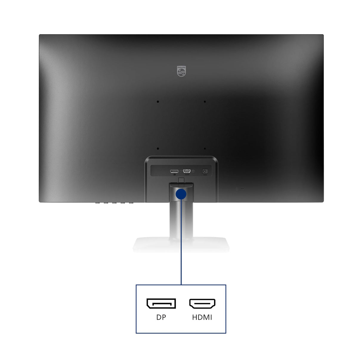 Philips Monitor 27E2N1500L QHD de 27 Pulgadas, 75 Hz, IPS,1 ms MPRT, Adaptive Sync., HDR10, (2560 x 1440, HDMI 1 x 1.4, DP 1 x 1.4), Negro