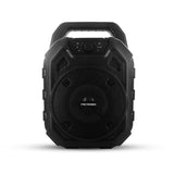 Metronic 477188 - Altavoz Bluetooth Potente 45W portatil, led Lights, toma USB, Micro-SD, AUX-IN, entrada para micrófono, micrófono incluido, radio FM, con asa ergonómica para fácil transporte