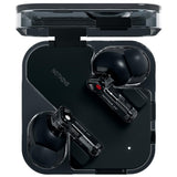 Nothing Ear Auriculares inalambricos Bluetooth con Integración de ChatGPT, Audio Hi-Res, Cancelación de Ruido Activa Inteligente, Ecualizador Avanzado y hasta 40,5 Horas de reproducción - Negro