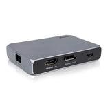 CalDigit USB-C Gen 2 10Gb / s Soho Dock - hasta 4K 60Hz, HDMI 2.0b, DisplayPort 1.4, USB A y USB C de 10Gb, Lector de Tarjetas Micro SD y SD UHS-II, Carga de Paso, Suministro de energía de 100W